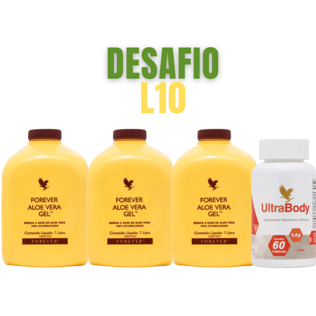 Desafio Natural L10 - Programa oficial Forever Living com Aloe Vera